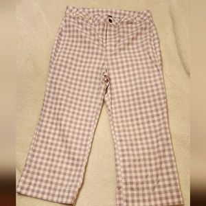 Lilac Gingham Pant